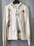 Johnny Was Cardigan Cashmere Hood Size Large